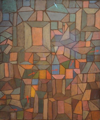 通往城堡的道路 作者 Paul Klee